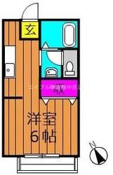 中島サンプラザの物件間取画像